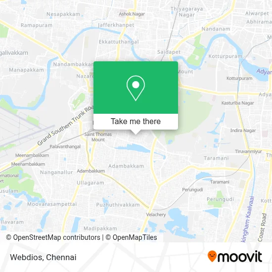 Webdios map