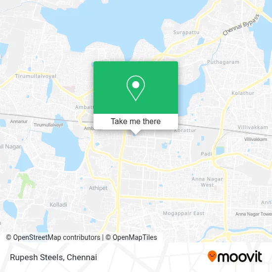 Rupesh Steels map