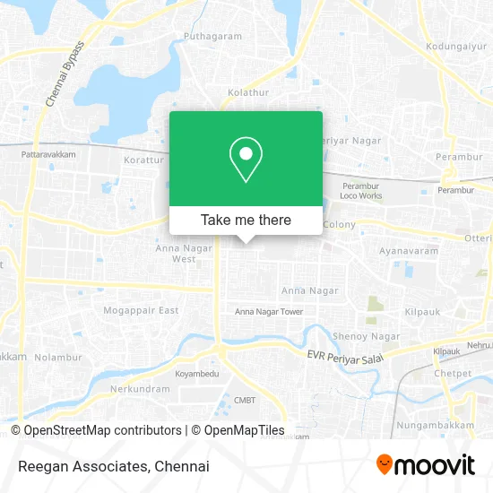 Reegan Associates map