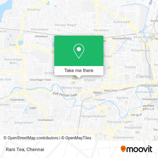 Rani Tea map