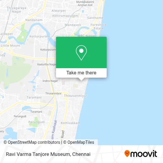 Ravi Varma Tanjore Museum map