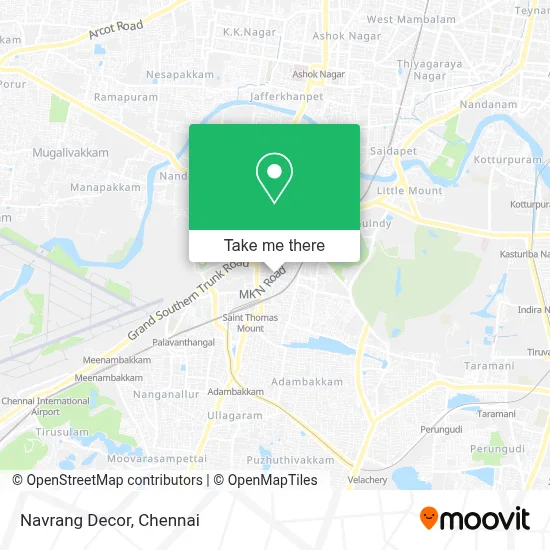 Navrang Decor map