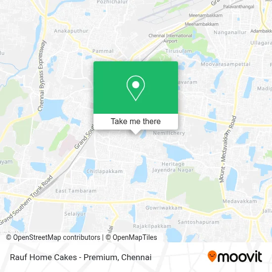 Rauf Home Cakes - Premium map
