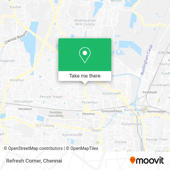 Refresh Corner map