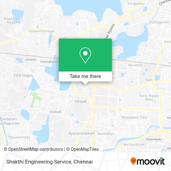 Shakthi Engineering Service map
