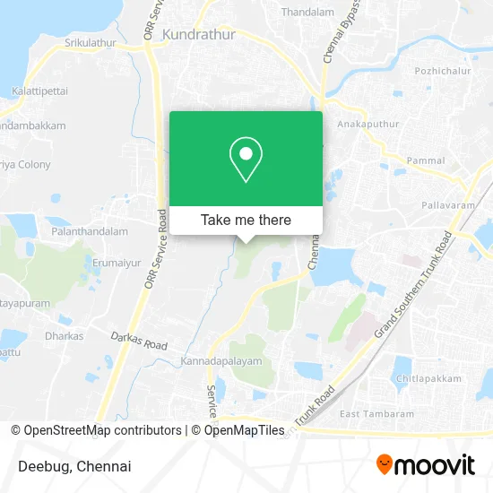 Deebug map