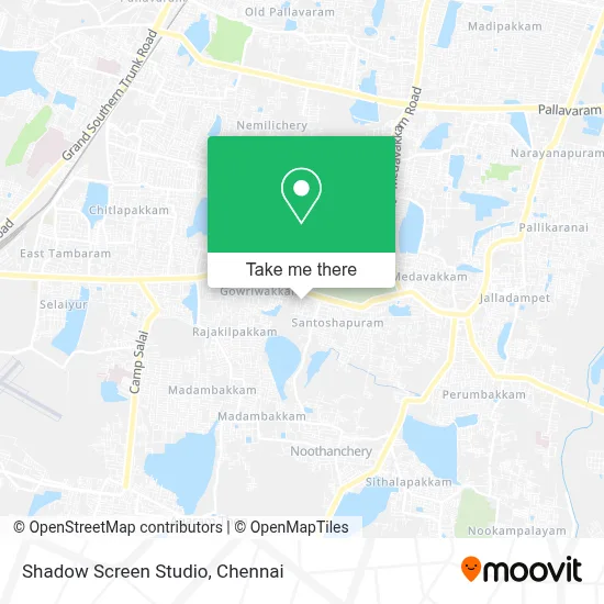 Shadow Screen Studio map