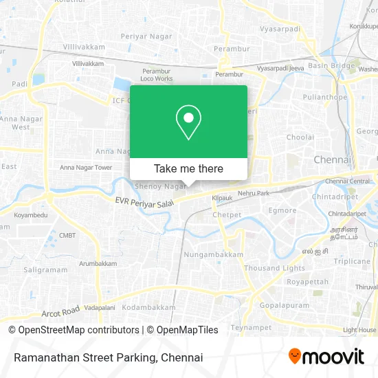Ramanathan Street Parking map