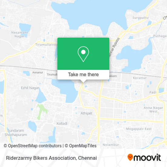 Riderzarmy Bikers Association map