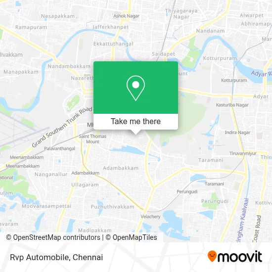 Rvp Automobile map