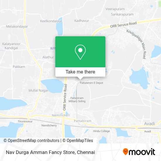 Nav Durga Amman Fancy Store map