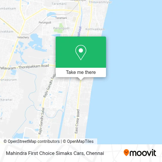 Mahindra First Choice Simaks Cars map