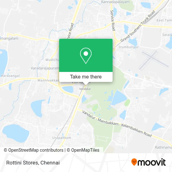 Rottini Stores map