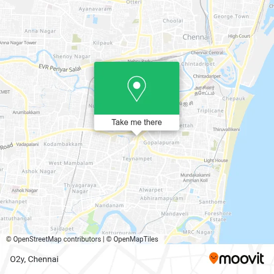 O2y map
