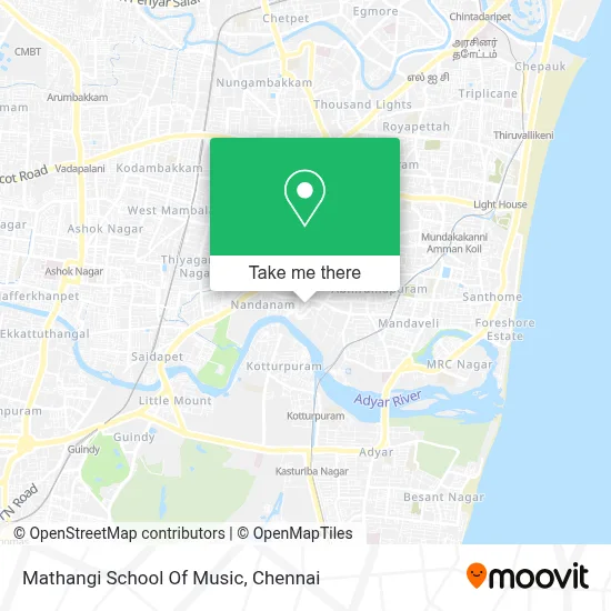Mathangi School Of Music map