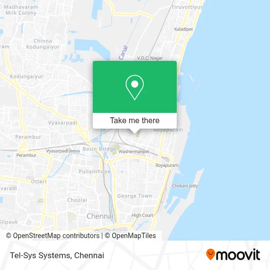 Tel-Sys Systems map