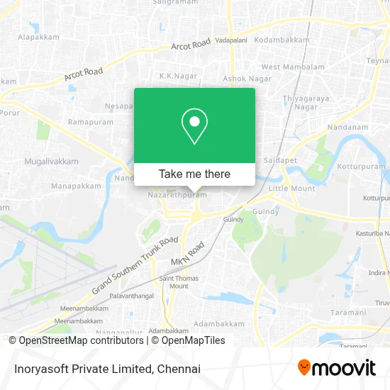 Inoryasoft Private Limited map