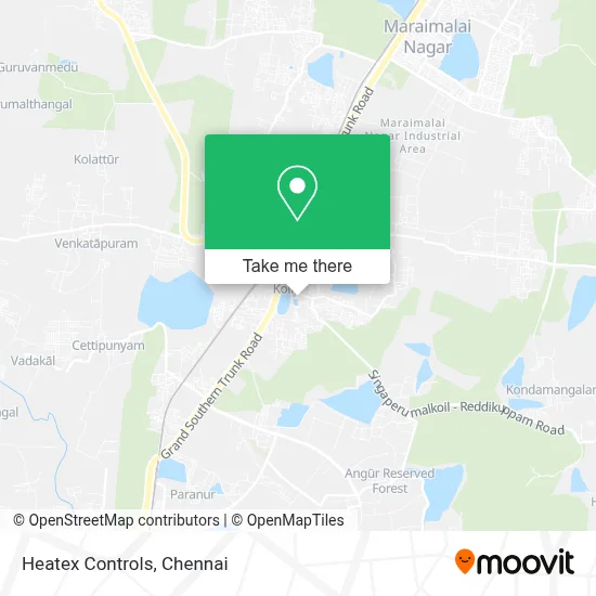 Heatex Controls map