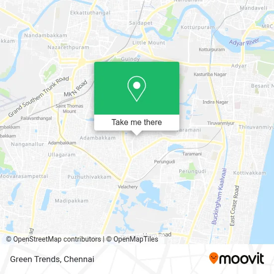 Green Trends map