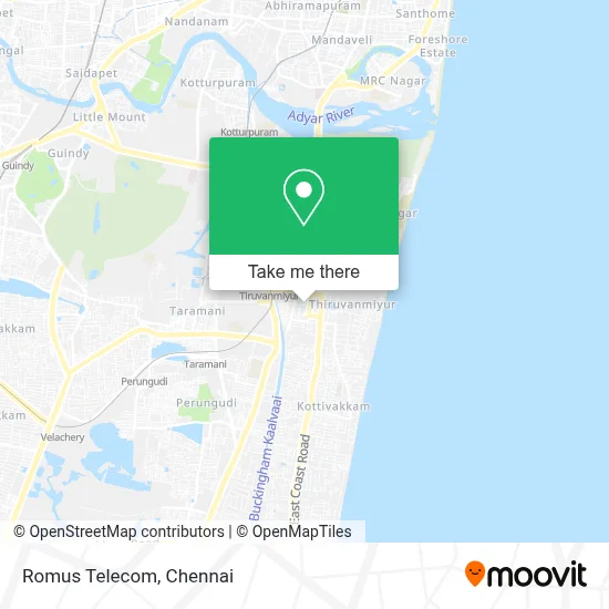 Romus Telecom map