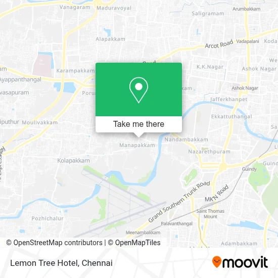 Lemon Tree Hotel map