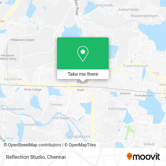 Reflection Studio map