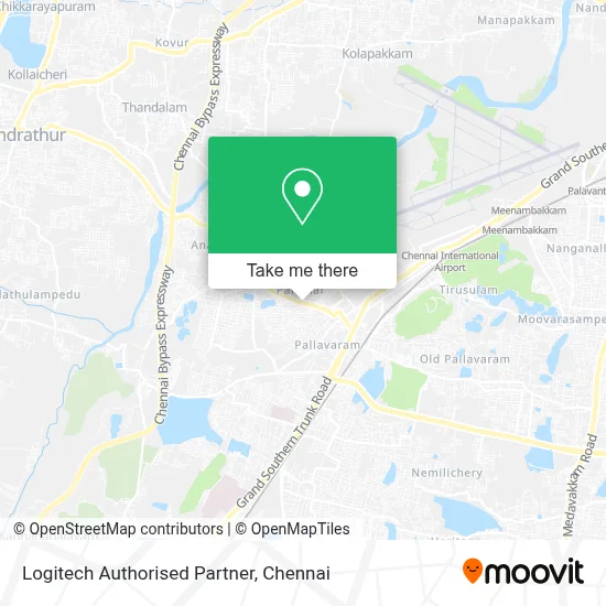 Logitech Authorised Partner map