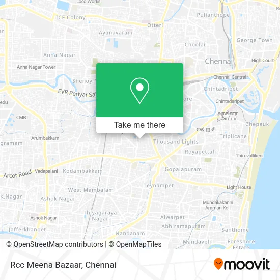 Rcc Meena Bazaar map