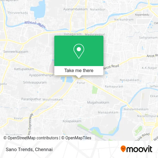 Sano Trends map