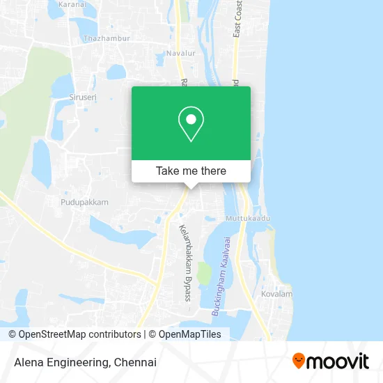 Alena Engineering map