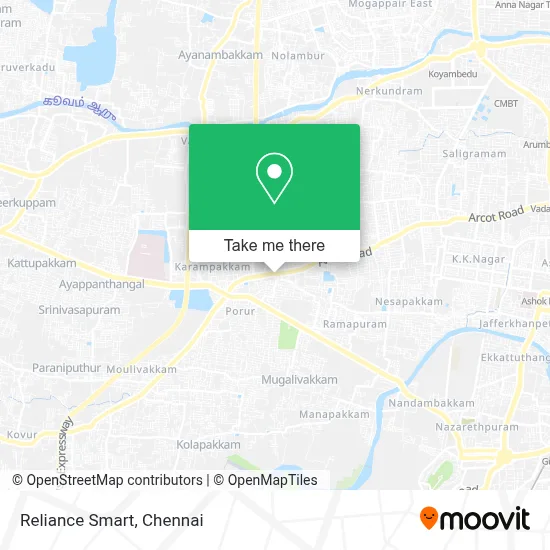 Reliance Smart map