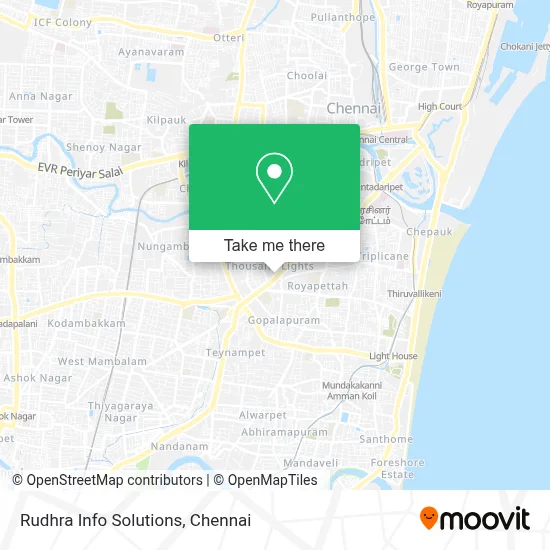 Rudhra Info Solutions map