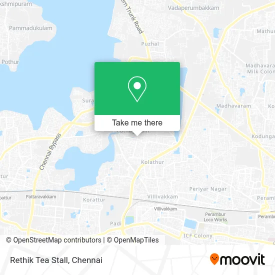 Rethik Tea Stall map