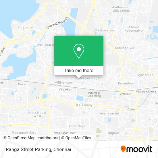 Ranga Street Parking map