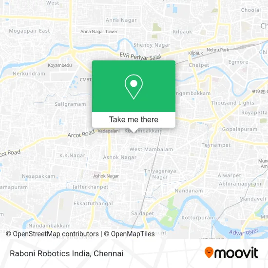 Raboni Robotics India map