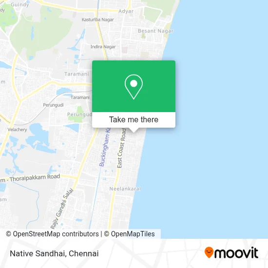 Native Sandhai map