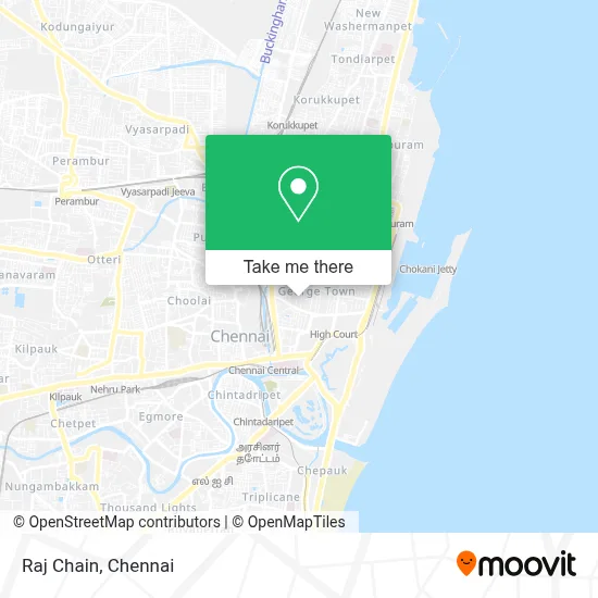 Raj Chain map