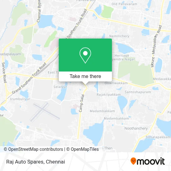 Raj Auto Spares map