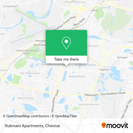 Rukmani Apartments map
