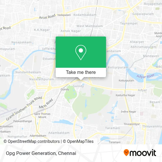 Opg Power Generation map
