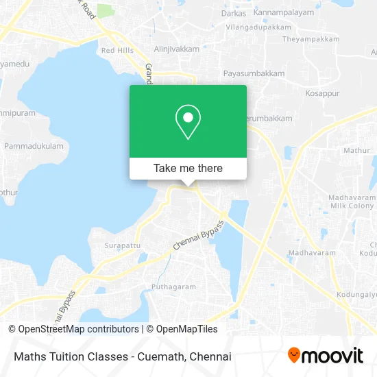 Maths Tuition Classes - Cuemath map