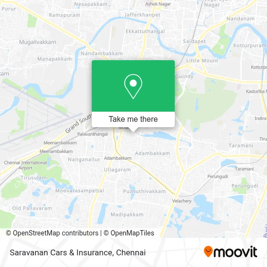 Saravanan Cars & Insurance map