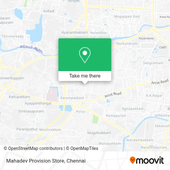 Mahadev Provision Store map