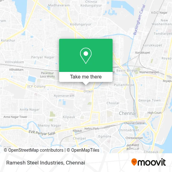 Ramesh Steel Industries map