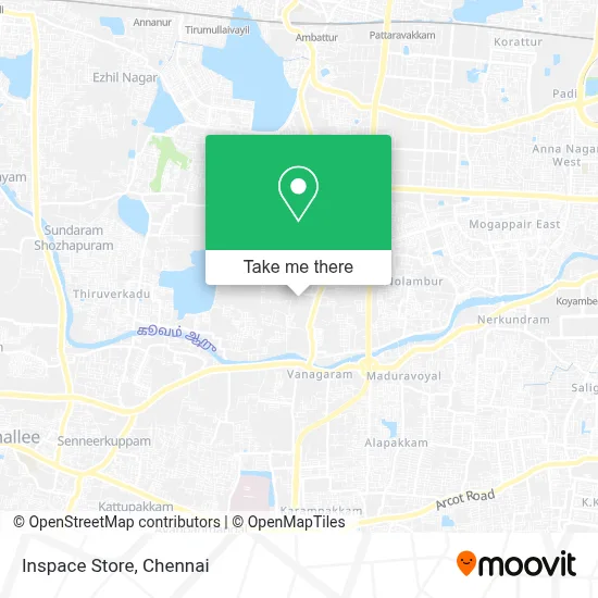 Inspace Store map