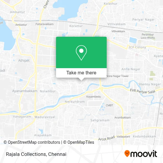 Rajala Collections map