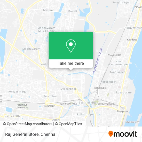 Raj General Store map