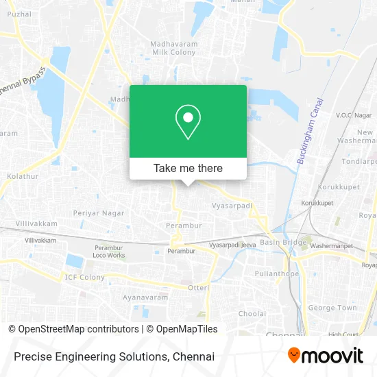 Precise Engineering Solutions map