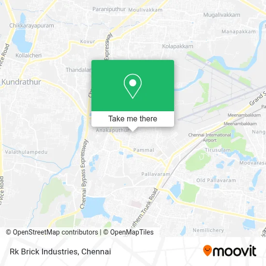 Rk Brick Industries map