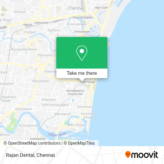 Rajan Dental map